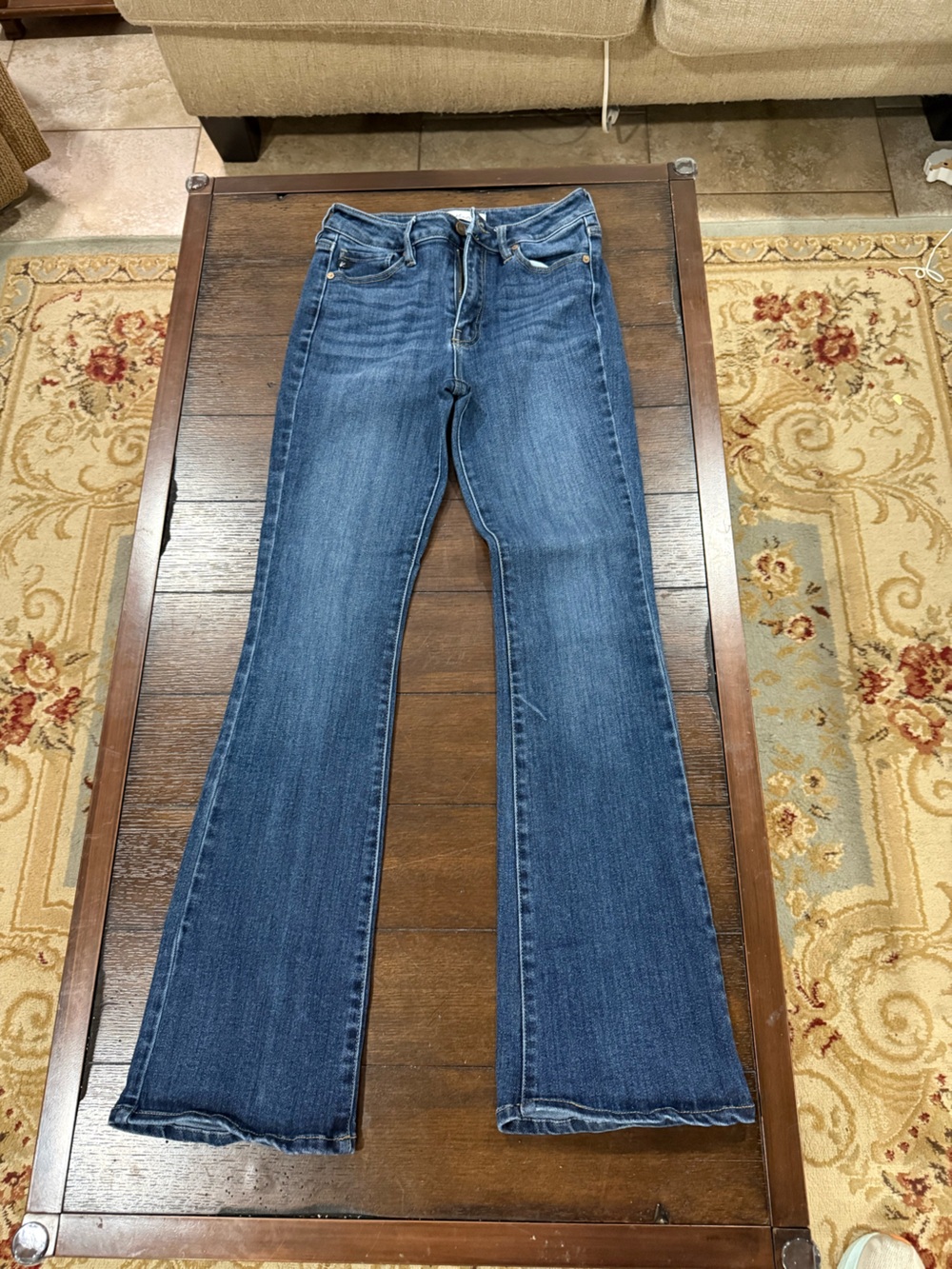KanCan Ami High-Rise Medium Blue Bootcut Jeans